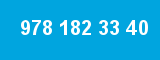 978 182 33 40